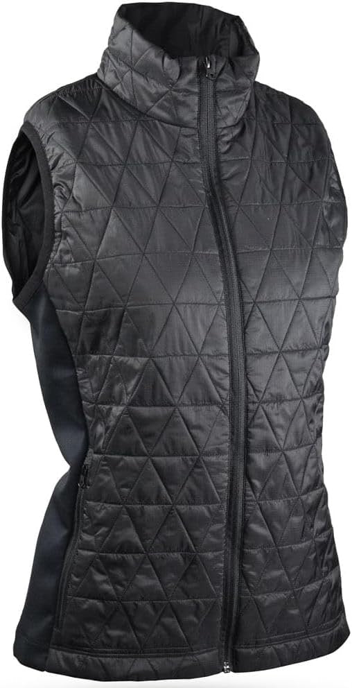 New Sun Mountain Black Hybrid Vest Size M MSP$120