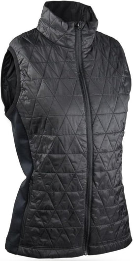 New Sun Mountain Black Hybrid Vest Size M MSP$120
