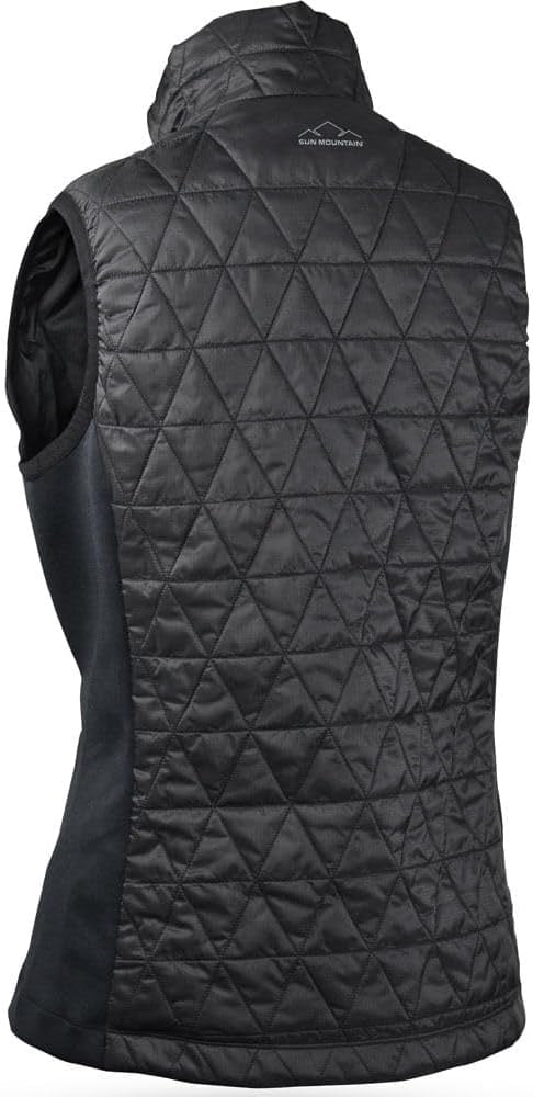 New Sun Mountain Black Hybrid Vest Size M MSP$120