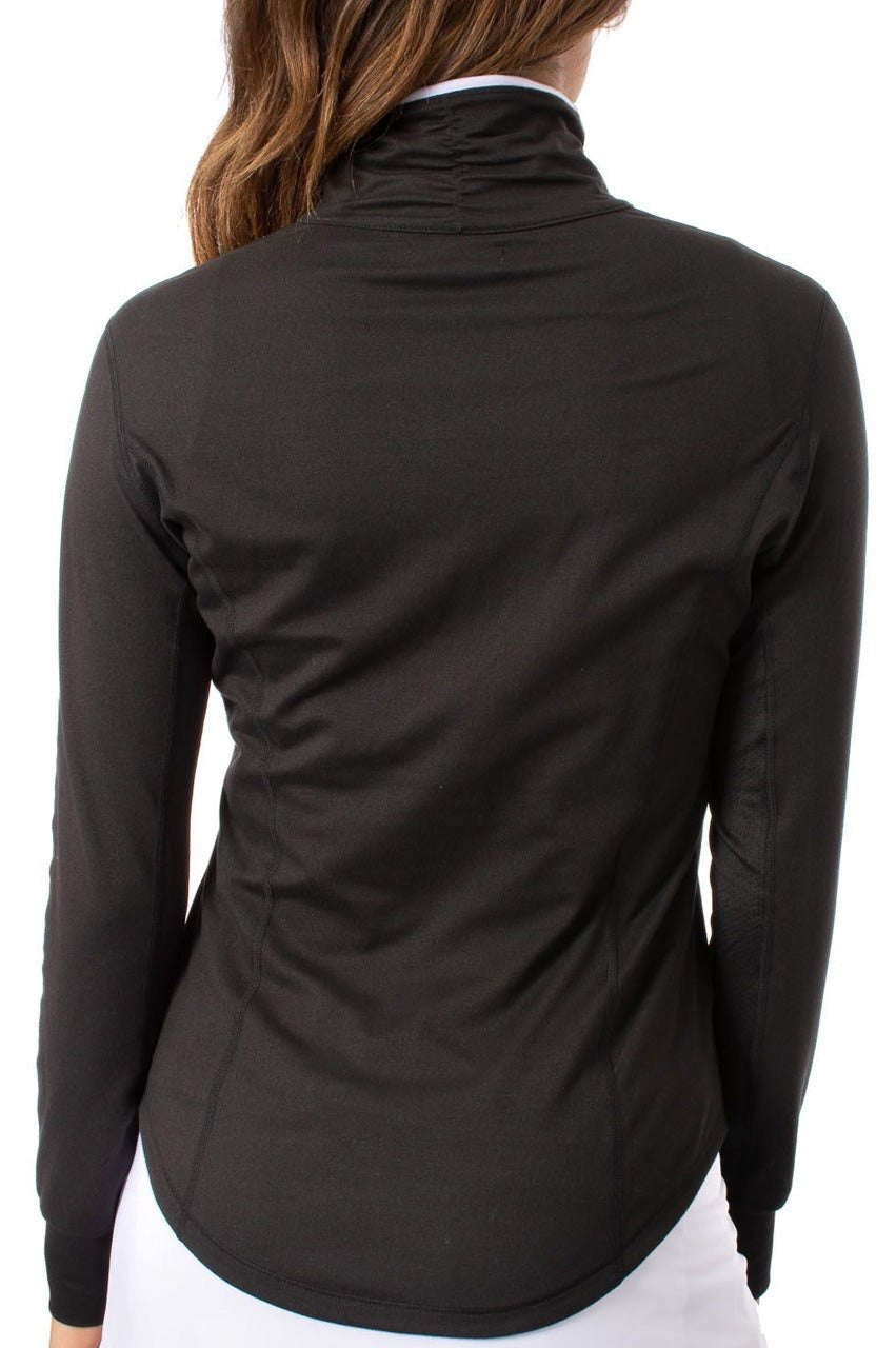 New Golftini Black Quarter Zip