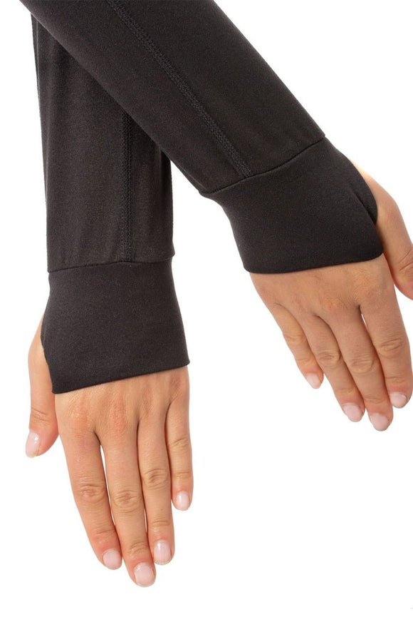 New Golftini Black Quarter Zip