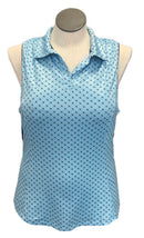 Scratch Seventy Blue Logo Sleeveless Golf Polo Size XL-1