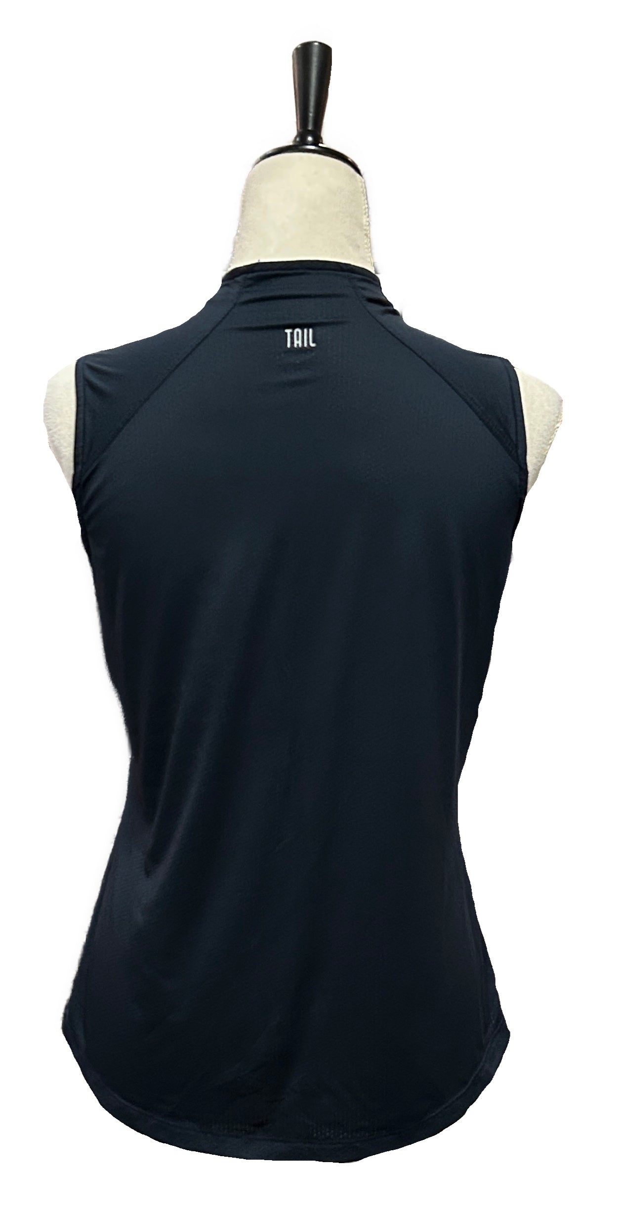 Tail White Label Navy w/White Outlining Women's Sleeveless Golf Top Size S - 0