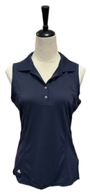 Adidas Navy Sleeveless Women's Golf Top Size M-1