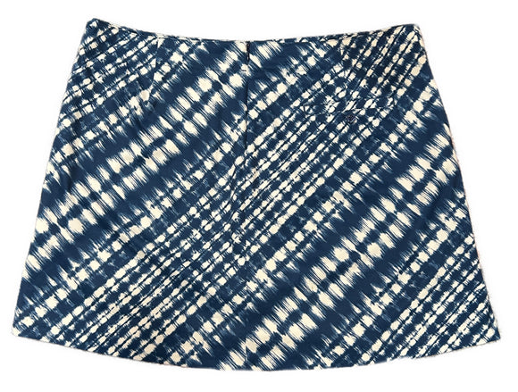 Lady Hagen Blue & White Tie-dye print Golf Skort Size 16