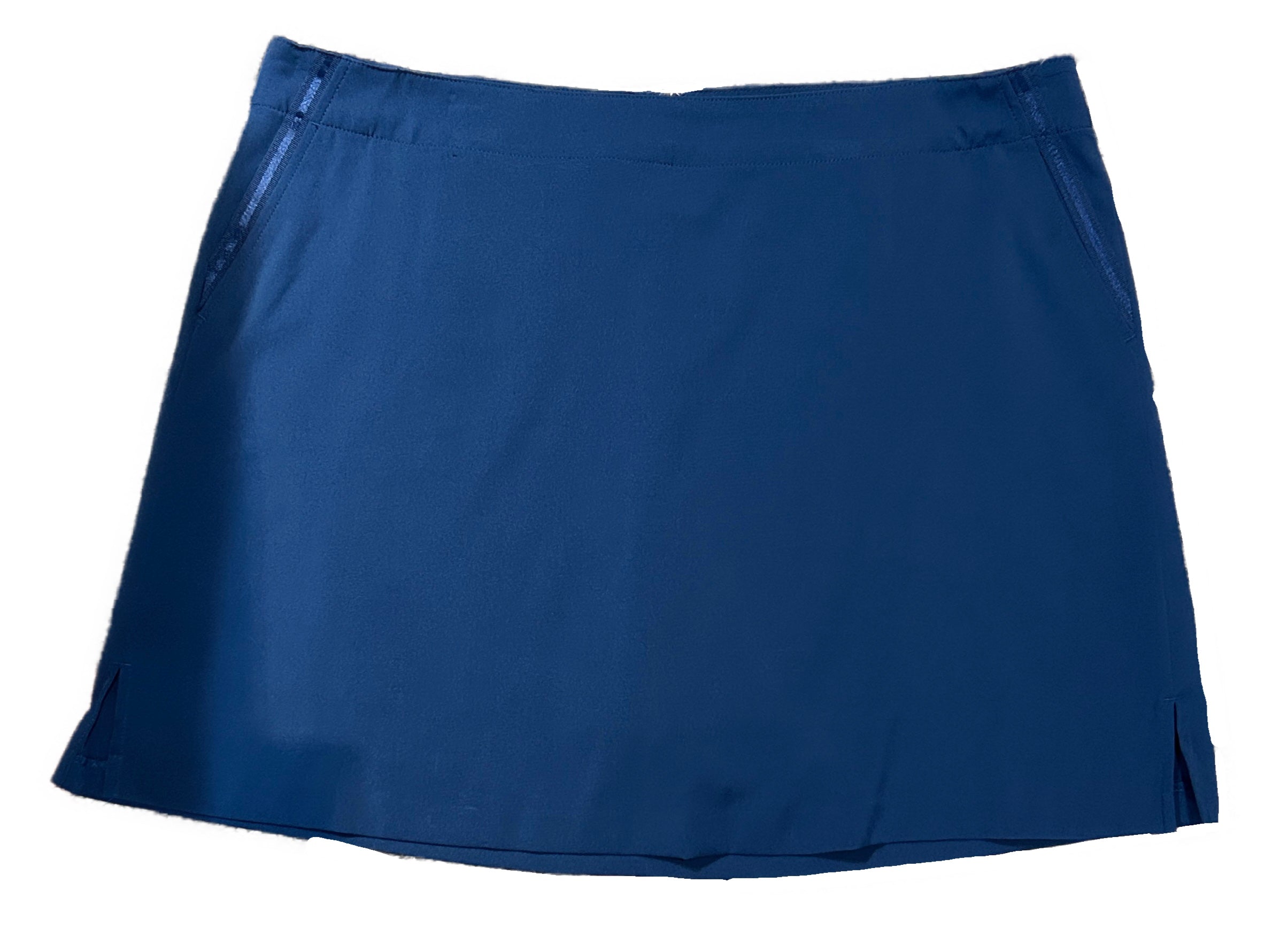Lady Hagen Solid Blue Golf Skort Size 16