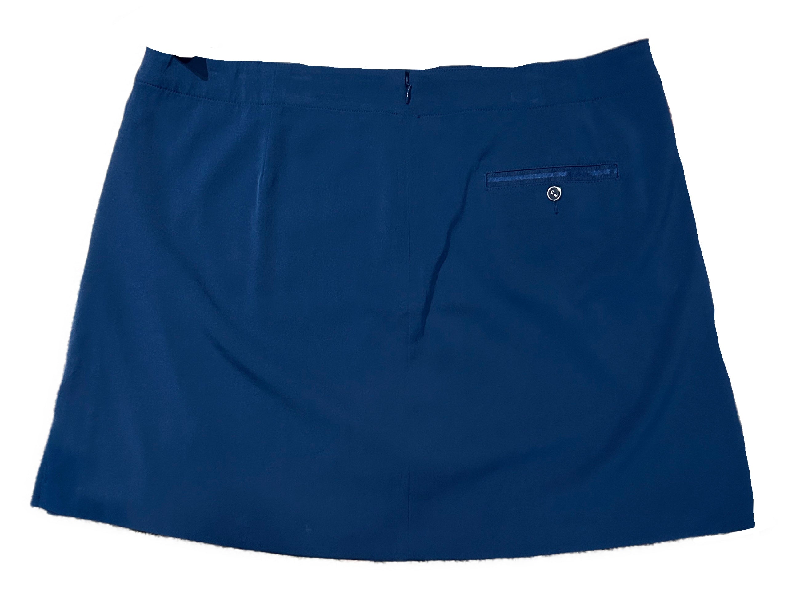 Lady Hagen Solid Blue Golf Skort Size 16 - 0