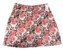 GGBlue Pink, White & Gray Paisley Women's Pull-on Golf Skort Size L-1