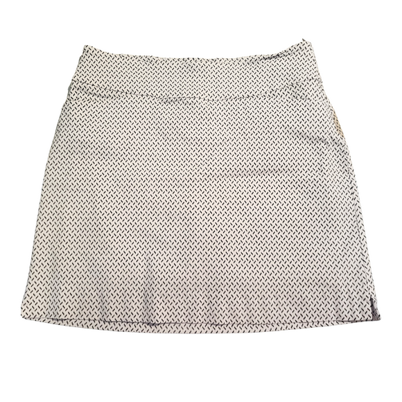 Swing Control White & Black Masters Golf Skort Size 12 MSP$130