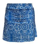 New Smith & Quinn Blue & White Patterned Women's Golf Skort MSP$110-1