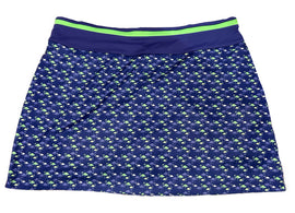 New PGA Tour Purple, Green & White Flamingo Patterned Women's Golf Skort Size XL - 0