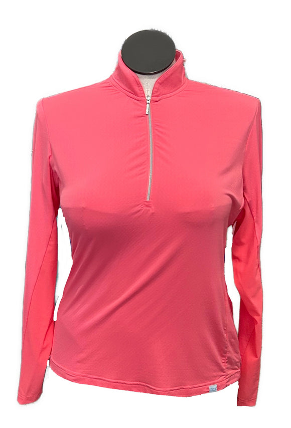 GGBlue Coral Women's Golf Pullover Size L