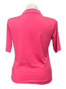 Golftini Pink Women's Short Sleeve Golf Top Size XL-2