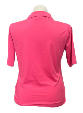 Golftini Pink Women's Short Sleeve Golf Top Size XL - 0