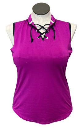 Jofit Magenta Women's Sleeveless Golf Top Size M