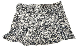 Coral Bay Black & White Zebra Print Golf SKort Size PXL - 0
