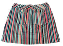 Jofit Blue, Pink & Tan Striped Patterned Women's Pull-on Golf Skort Size L-2