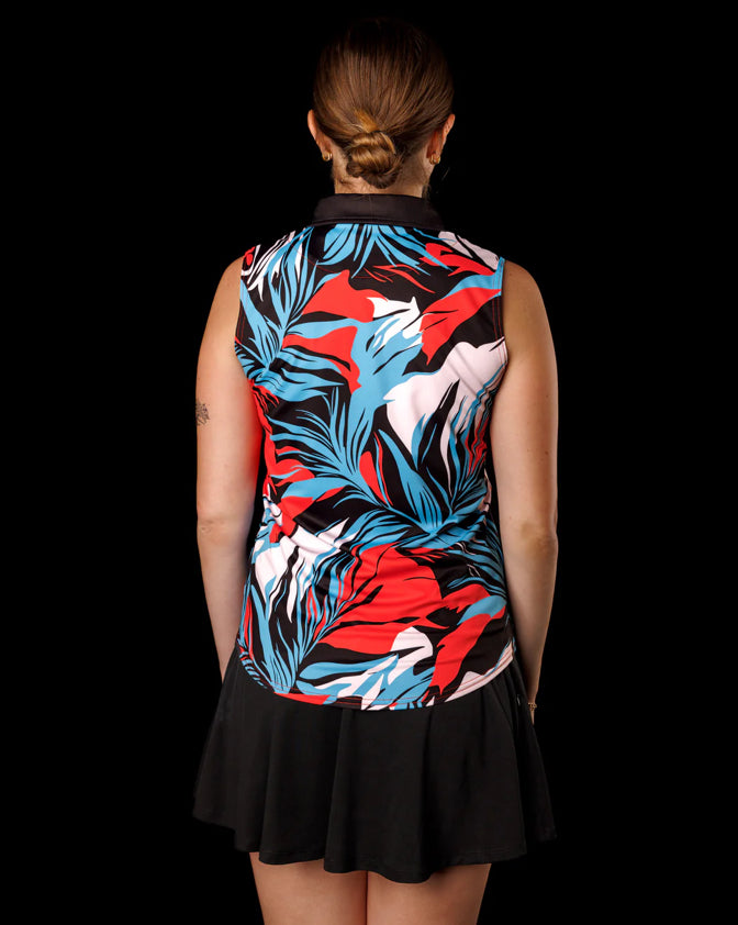 New Sunday Swagger Women's Sarasota Sleeveless Golf Top - 0