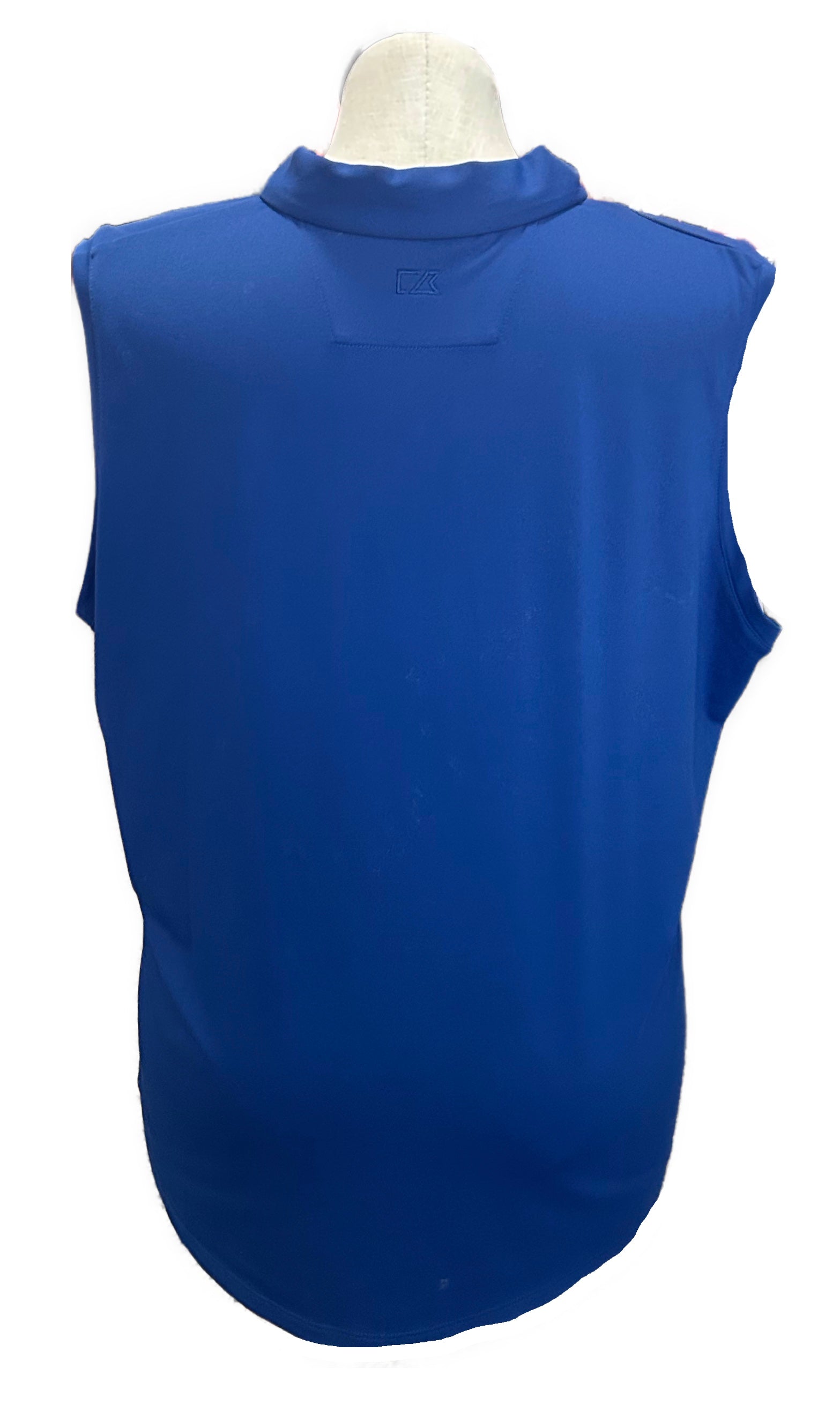 Cutter & Buck Women's Zip Sleeveless Golf Polo Size XXXL - 0