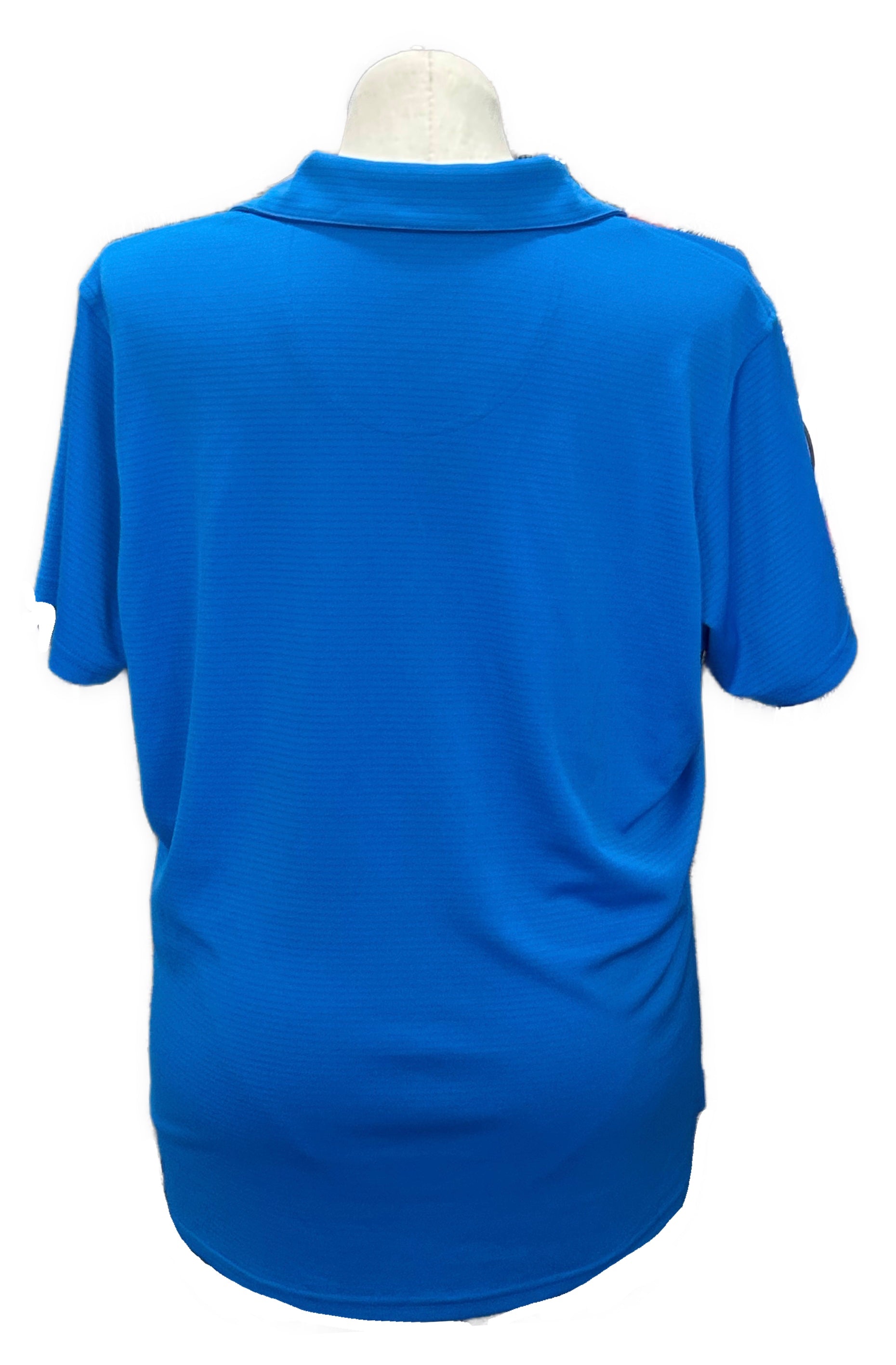 Pebble Beach V-neck Textured Stripe Golf Polo Size XXXL - 0