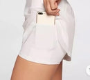New Calia White Mid-Rise Skort Size M MSP$65-2