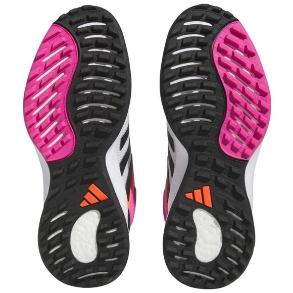 New Adidas Women's Zoysia Golf Shoes - Gray/Black/Pink Size 6.5 MSP$120