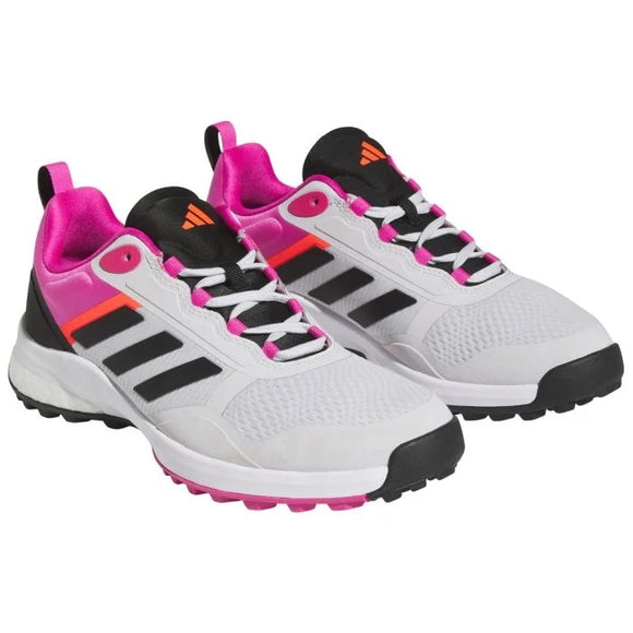 New Adidas Women's Zoysia Golf Shoes - Gray/Black/Pink Size 6.5 MSP$120
