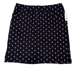Slim-sation Navy Sailboat Patterned Women's Pull-on Golf Skort Size 14