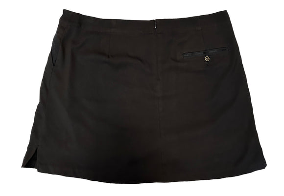 Lady Hagen Black Women's Golf Skort Size 14