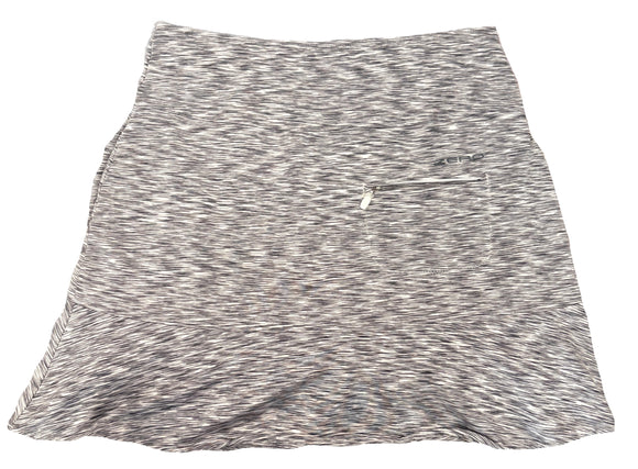 Zero Restriction Gray Heathered Women's Pull-on Golf Skort Size S