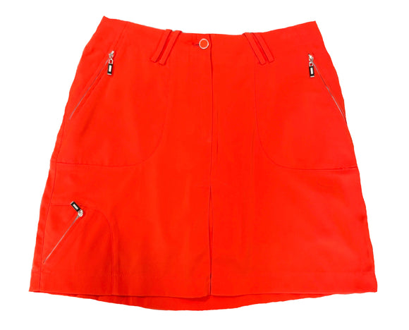 DKNY Bright Orange Women's Golf Skort Size 4