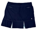 SofiBella Navy Pull-on Women's Skort w/Patterned Pleats Size XL-1