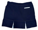 SofiBella Navy Pull-on Women's Skort w/Patterned Pleats Size XL-2
