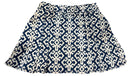 Bermuda Sands Navy & White Patterned Pull-on Skort Women's Size L-1