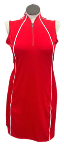 New Tail Activewear Mika Sleeveless Golf Dress- Cardinal MSP$117-1