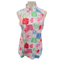 Bette & Court Floral Sleeveless Golf Top Size M MSP$84-2