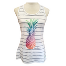 Reel Lengends Keep-It-Cool Rainbow Pineapple Tank Size S-1