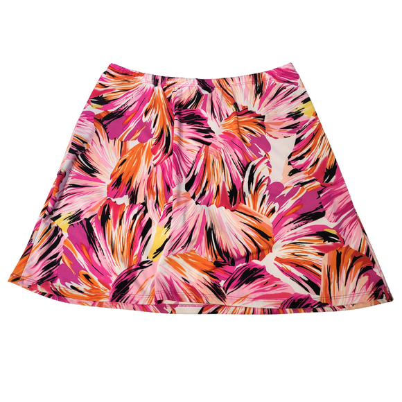 Festa Sport Hot Pink Print Golf Skort Size XL MSP$78