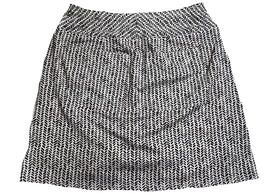 Jofit Black & White Patterned Women’s Pull-on Golf Skort Size XS - 0