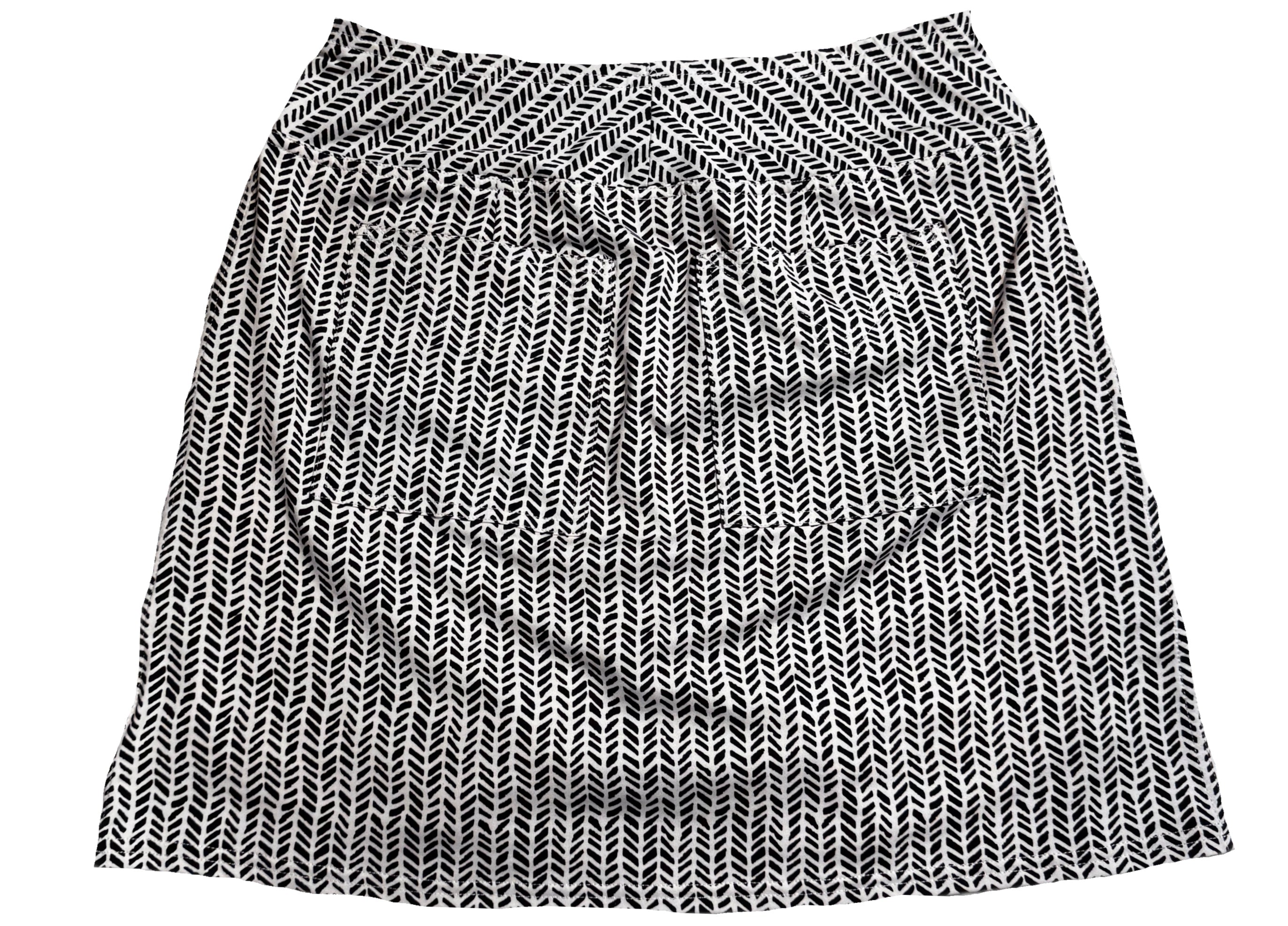 Jofit Black & White Patterned Women’s Pull-on Golf Skort Size XS - 0
