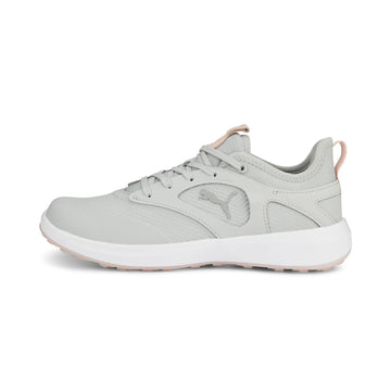 New Puma Women's Ignite Malibu Golf Shoes - Silver/Rose MSP$110