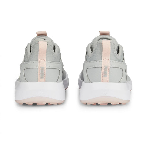 New Puma Women's Ignite Malibu Golf Shoes - Silver/Rose MSP$110