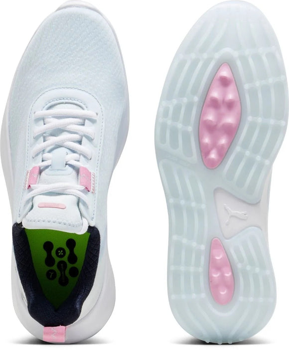 New Puma Women's Fusion Crush Sport - Icy Blue Golf Shoes MSP$100