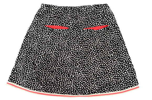 Jofit Black & White Dotted Women's Golf Skort Size M