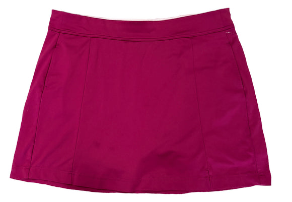 Callaway Maroon Women's Pull-on Golf Skort Size XXL