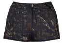 New Lilly Pultizer Black Women's Golf Skort w/Gold Accents Size XLMSP$108-2