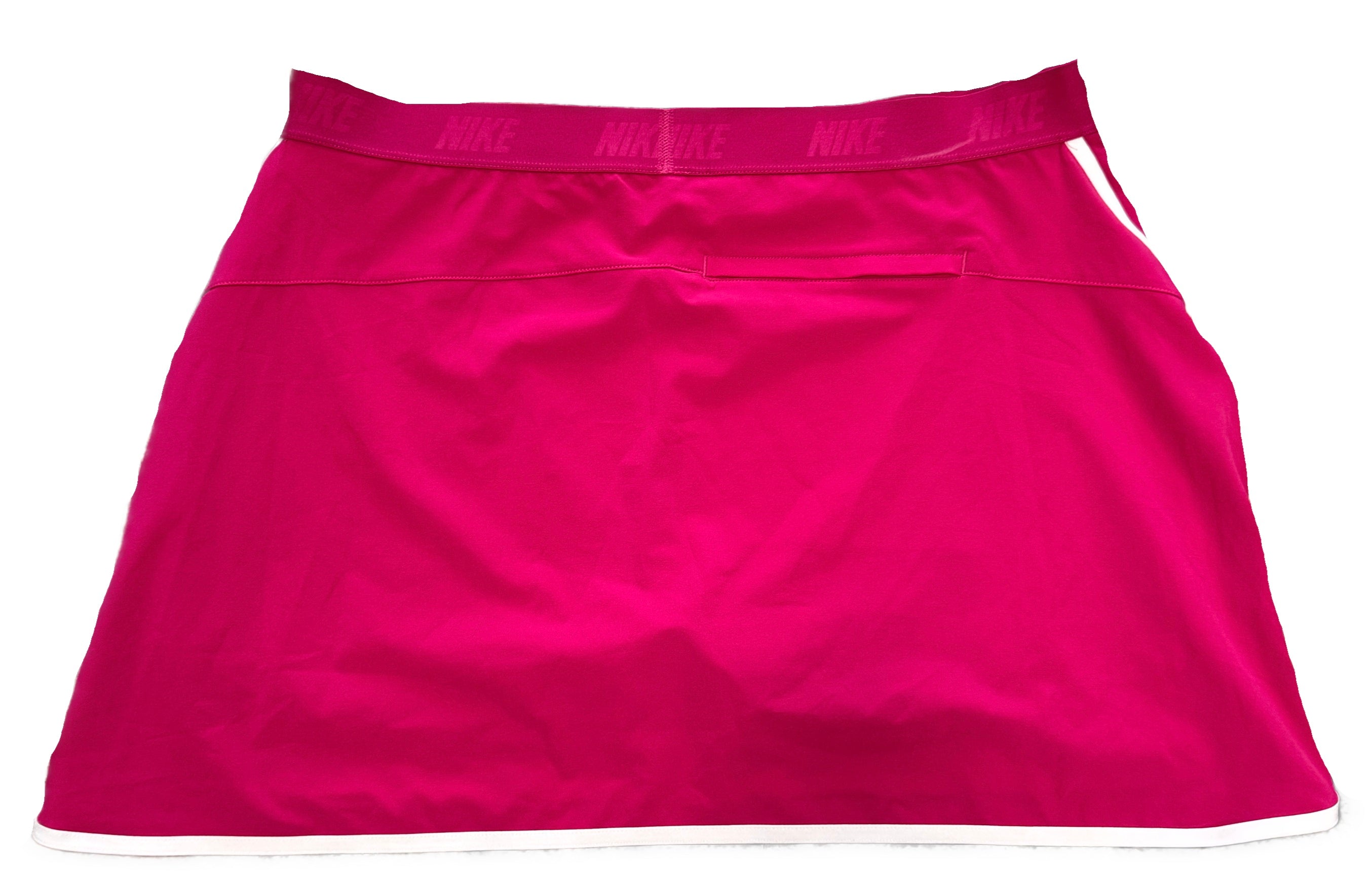 Nike Magenta Women's Golf Skort w/White Outlining Size XL - 0