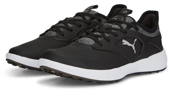 New Puma Women's Ignite Malibu Spikeless Golf Shoes Black/Silver MSP$110