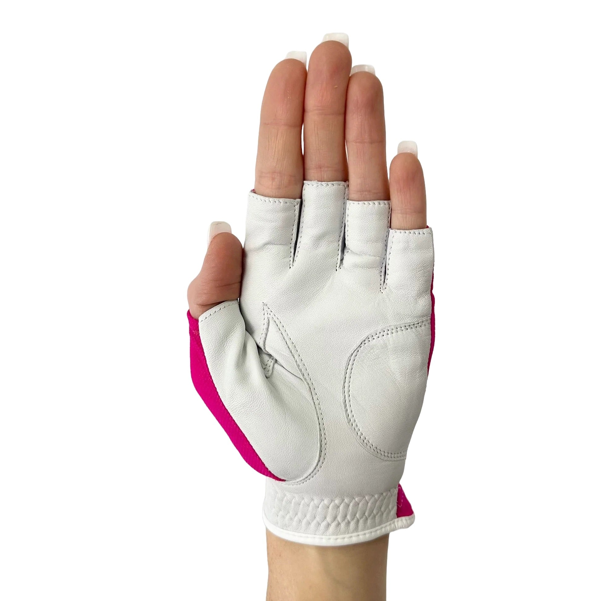 New Hard Candy Women's Half Finger Golf Glove - Left Hand