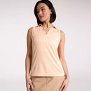 New Walter Hagen Women's Clubhouse Scallop Sleeveless Golf Polo MSP$50-1